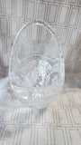 Clear Glass Basket