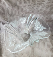 Mikasa Crystal  "Parisian Handkerchief" Bowl