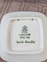 Lot of 4 Bing & Grondahl Denmark Blue and White Mini Wall Hanging Plates