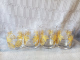 Set of 4 Cellini Pineapple Rocks Glasses