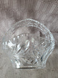 Clear Glass Basket