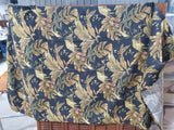 Black Floral Tablecloth
