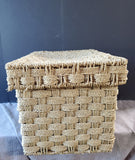 Woven Seagrass Storage Box