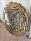 22" Metal Sun Hanging Wind Spinner
