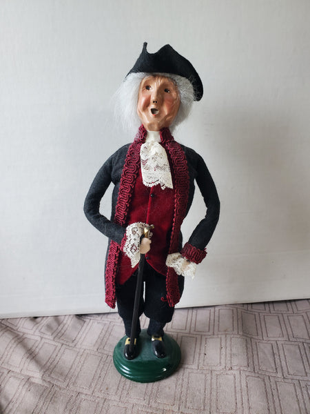 (D) Byers' Choice Carolers CW "Elderly Man" Figurine