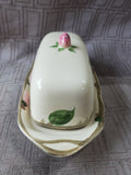 Franciscan "Desert Rose" Covered Butter Dish