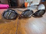 Calloway Maverik Men's Club Set(11), Diablo Woods(2), Ping Putter and Golf Bag - 14 Total Clubs Included