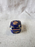Limoges Cobalt Blue Trinket Box