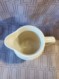 White Ceramic Cream Pitcher