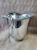 Beatriz Ball Aluminum Organic Pearl Design Rim Ice Bucket