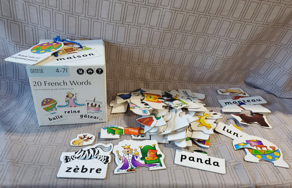 Marks & Spencer 20 French Words Puzzle