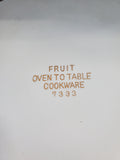Fruit Oven to Table Cookware Souffle Dish