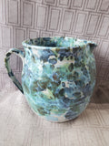 Signed Glazed Pottery Pitcher Vase