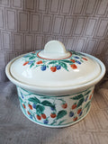 Rauschert Porcelain The Cook's Table "Brambleberries" Covered Casserole Dish