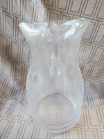 Heavy Clear Glass Pitcher