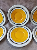 Set of 8 Mondovi Richard-Ginori Saucers