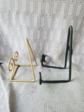 Pair of Metal Display Easels