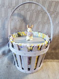 Longaberger Purple Picket Pail Easter Basket