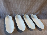 Set of 4 California Pottery Corn on the Cob Holders