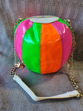 Betsey Johnson Multicolored Beach Ball Crossbody Bag