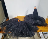 Adult Halloween Witch Tutu and Hat Costume Set