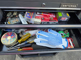 Craftsman Chest on Chest Rolling Tool Cabinet w/Assorted Tools***HEAVY ITEM***READ DETAILS ON PICK UP POLICY***
