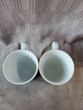 Pair of Lenox DKNY Mult-Colored Mugs (B)