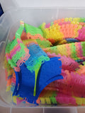 Bin of Magic Track Toy Tracks with 6 Cars