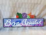 Nancy Thomas Style "Bon Appetit" Sign