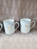 Set of 4 American Atelier at Home "Floral Garden" 5088 Mugs