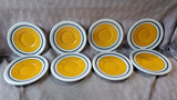 Set of 8 Mondovi Richard-Ginori Saucers
