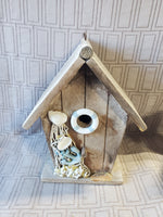 Pair of Wooden Birdhouses AS IS—READ DESCRIPTION CAREFULLY**