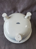 Hartley Greens & Co. Leeds Pottery Creamware Teapot and Scone Basket