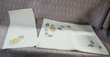 6 Piece Fabric Pineapple Placemats and Napkin Set