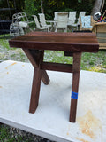 Small Wooden Side Table/ Bench