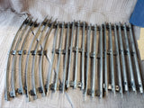 Box of Metal Model Train Tracks
