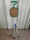 Sport-Seat Folding Seat/ Walking Stick (Two Available,  Priced Separately)