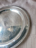 Webster & Wilcox Round Silverplate Serving Tray
