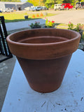 Traditional Terracotta Planter (two available, priced separately)