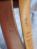 Pair of Coach Leather Belts (F)—Women's Size XL