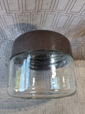 Heller Designs Clear Glass Canister