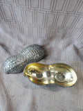 Metal Peanut Trinket Box