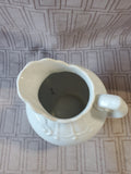 Two's Company White Ceramic Cream Pitcher