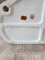 Lefton China The Williamsburg Collection "King's Arms Tavern" Lighted House MISSING LIGHT