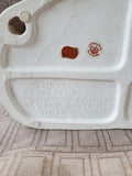 Lefton China The Williamsburg Collection "King's Arms Tavern" Lighted House MISSING LIGHT