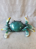 Resin Blue Crab Figurine