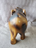 Wooden Elephant Figurine