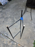 Black Metal Adjustable Lightweight Plant Stand