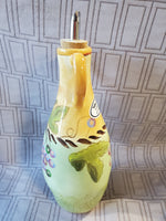 Clay Art Grape Oil Decanter