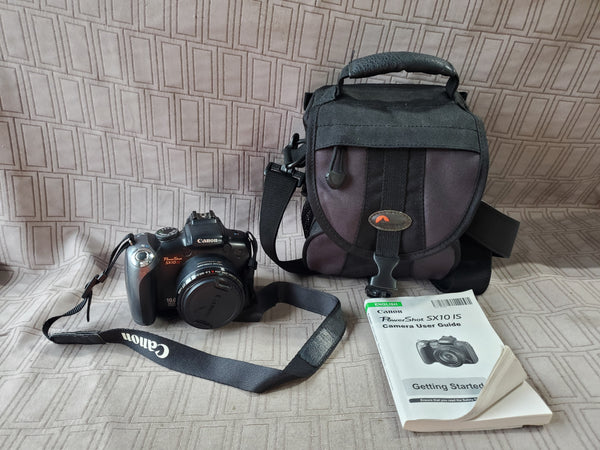 Canon PowerShot SX10 IS Camera POWERS ON/NO FURTHER TESTING